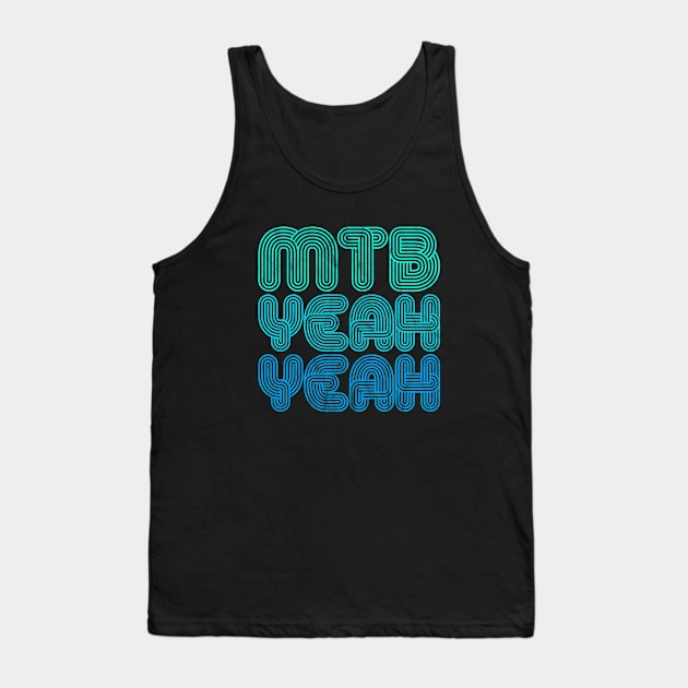 mountain bike mtb gift cycling bicycle mountain biker Tank Top by TheOutdoorPeople